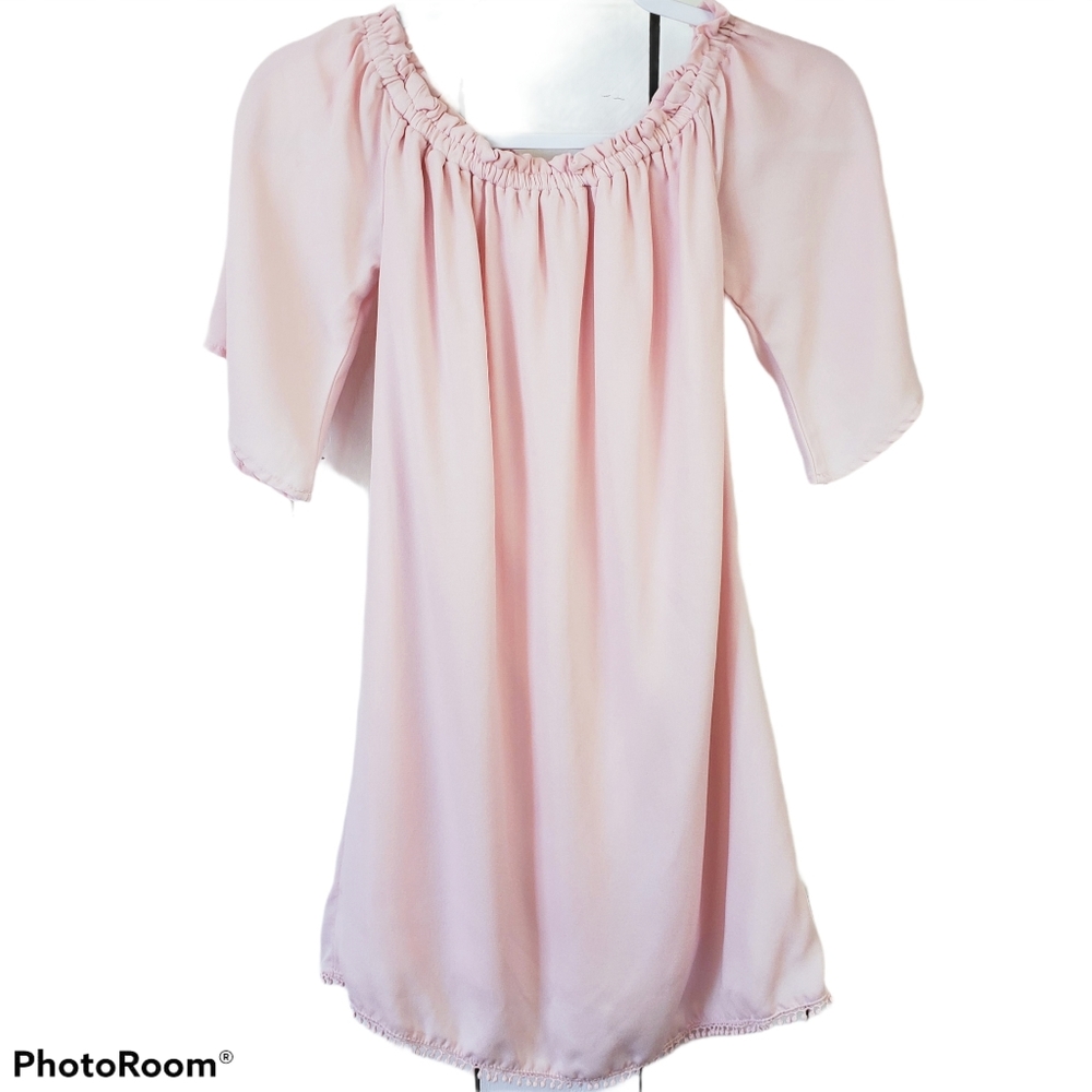 Pink Republic | Flutter Sleeve Minni Tassle Dress Size Small